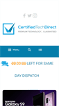 Mobile Screenshot of certifiedtechdirect.com